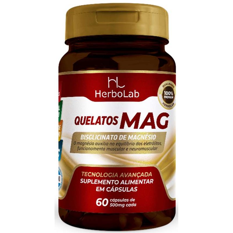 HERBOLAB QUELATOS MAG (BISGLICINATO DE MAGNÉSIO)