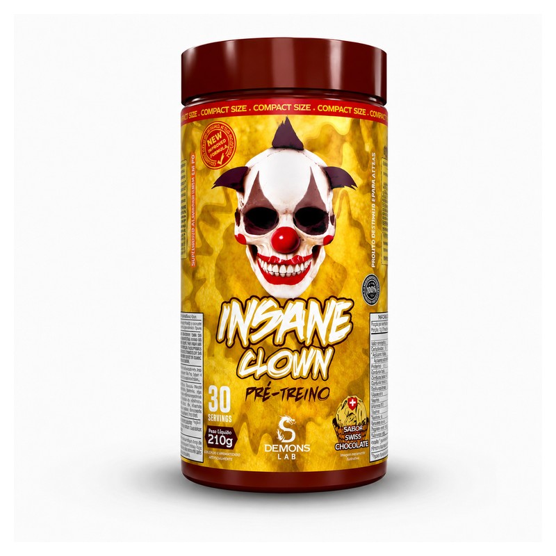 DEMONS LAB PRÉ TREINO INSANE CLOWN CHOCOLATE