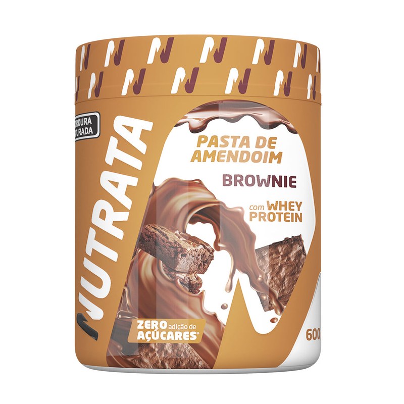 NUTRATA PASTA DE AMENDOIM BROWNIE