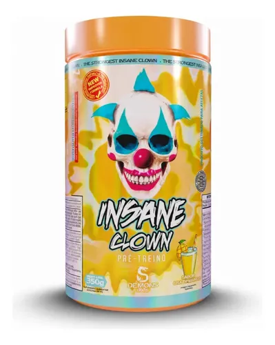 DEMONS LAB PRÉ TREINO INSANE CLOWN MANGA