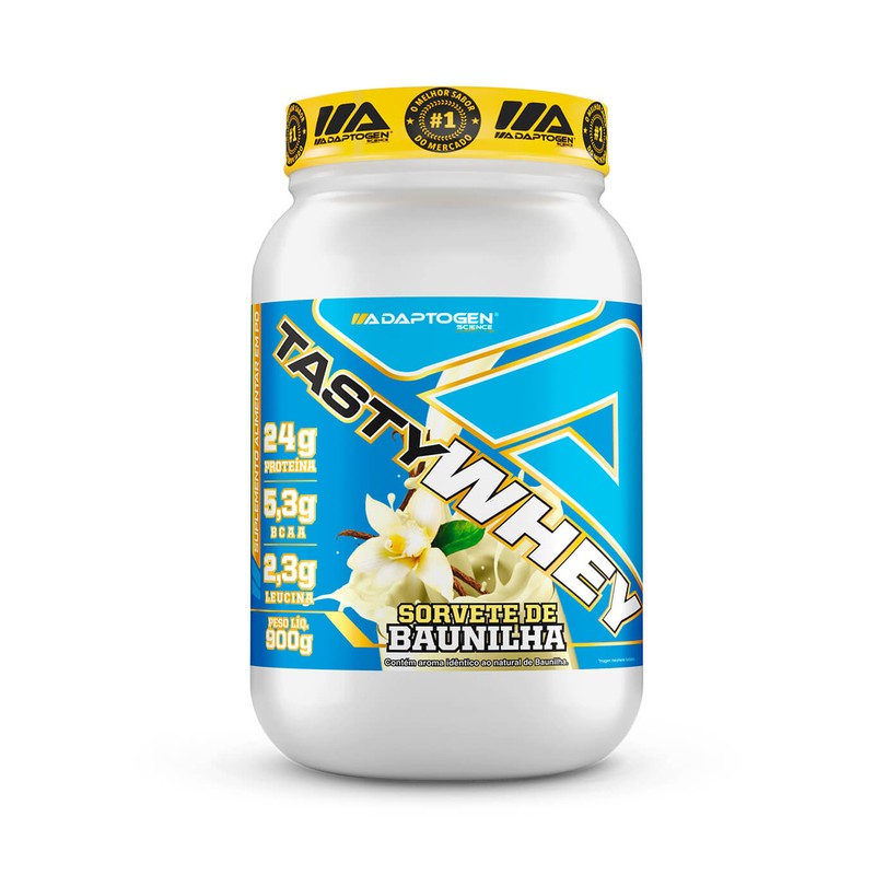 ADAPTOGEN TASTY WHEY SORVETE DE BAUNILHA