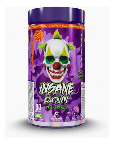 DEMONS LAB PRÉ TREINO INSANE CLOWN GRAPE