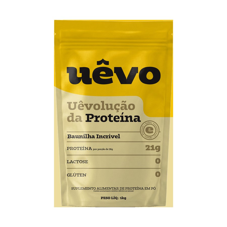 UÊVO PROTEINA UÊVO BAUNILHA INCRIVEL