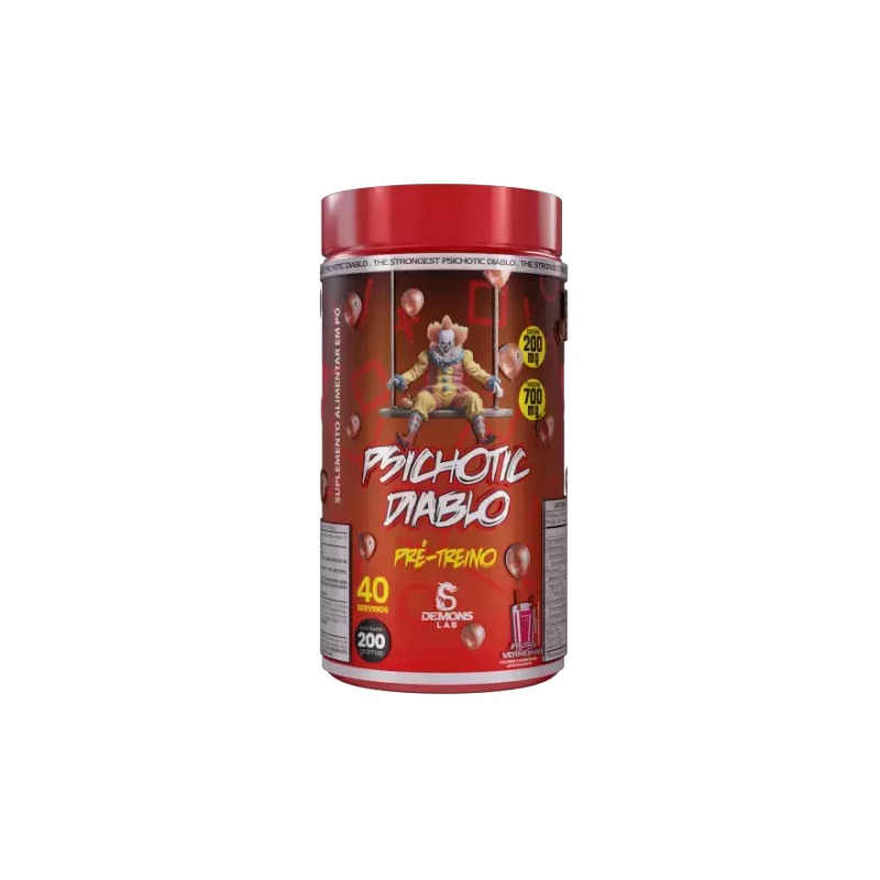 DEMONS LAB PRE TREINO PSICHOTIC DIABLO FRUIT PUNCH
