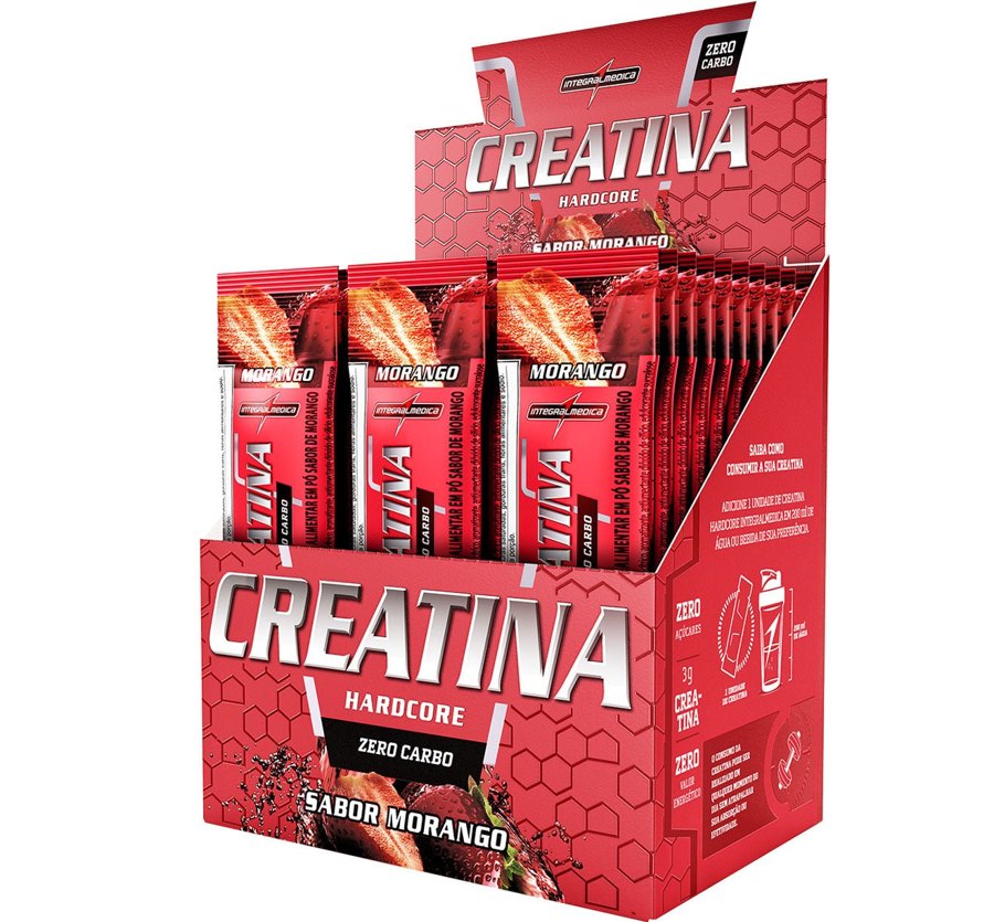 INTEGRAL MEDICA CREATINA MORANGO SACHE