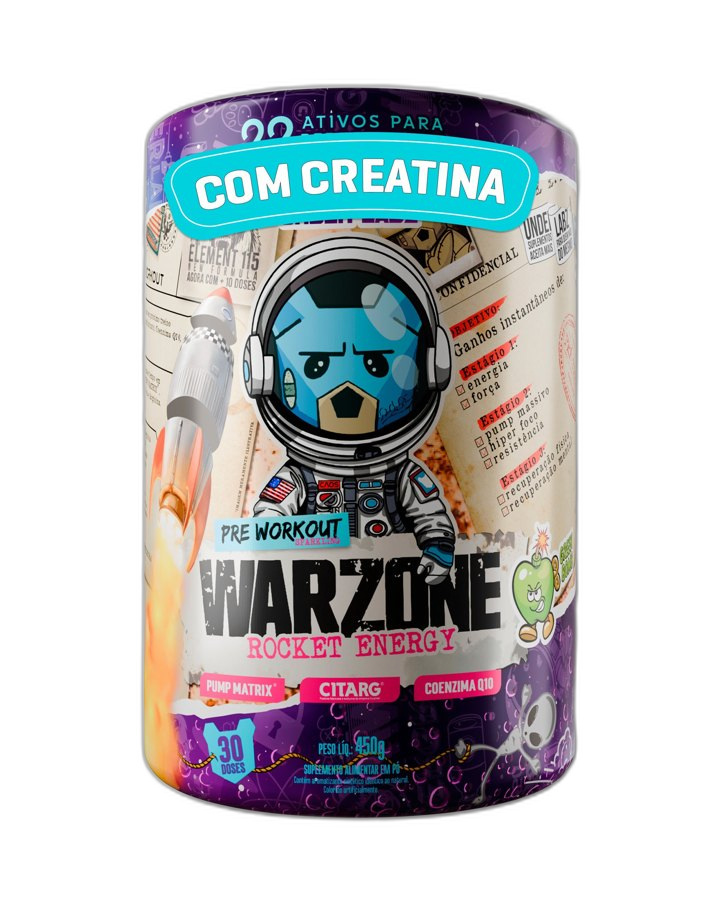 UNDER LABZ WARZONE ROCKET ENERGY GREEN BOMB