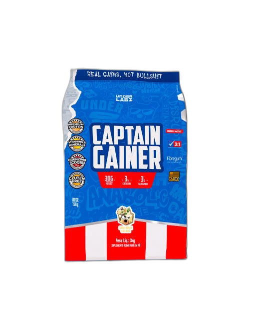 UNDER LABZ CAPTAIN GAINER VANILLA CAKE BEAR